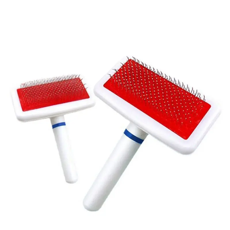 

Pet Dog Hair Remover Comb Cat Dog Hair Grooming Brush Plastic Handle Airbag Needle Comb Slicker Brush Dog Cat Massages Brush