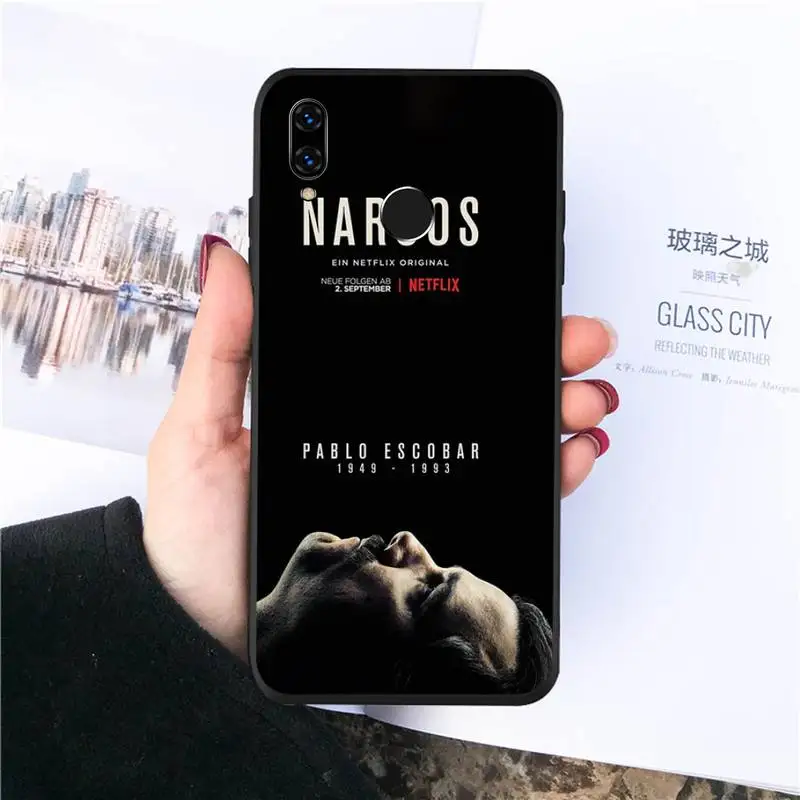 

Narcos hot tv show Phone Case For Huawei honor Mate P 10 20 30 40 Pro 10i 9 10 20 8 x Lite Luxury brand shell funda coque