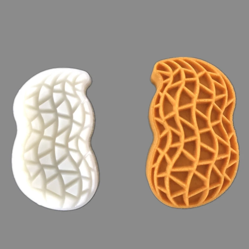 

Mooncake Mold 50g Peanut Stamp Cake Cookie Mold Cutter Hand Pressure Baking Tool
