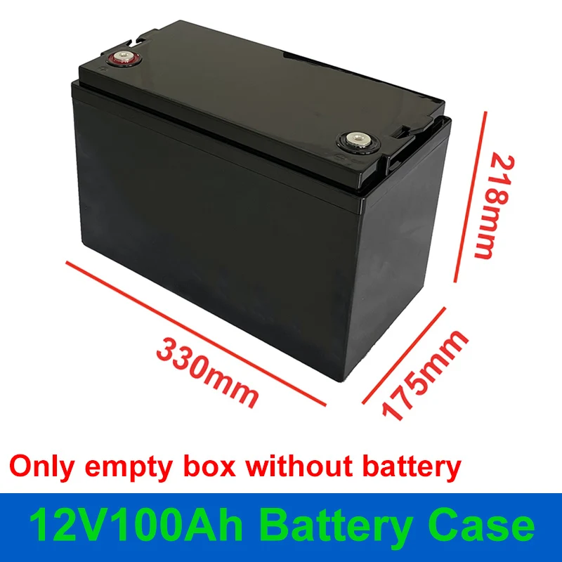 

12V100Ah Battery Case Replace Lead Acid for 12V 12.8V 100Ah 120Ah 12.8V100Ah LiFePO4 32700 Box for Solar System Energy Storage