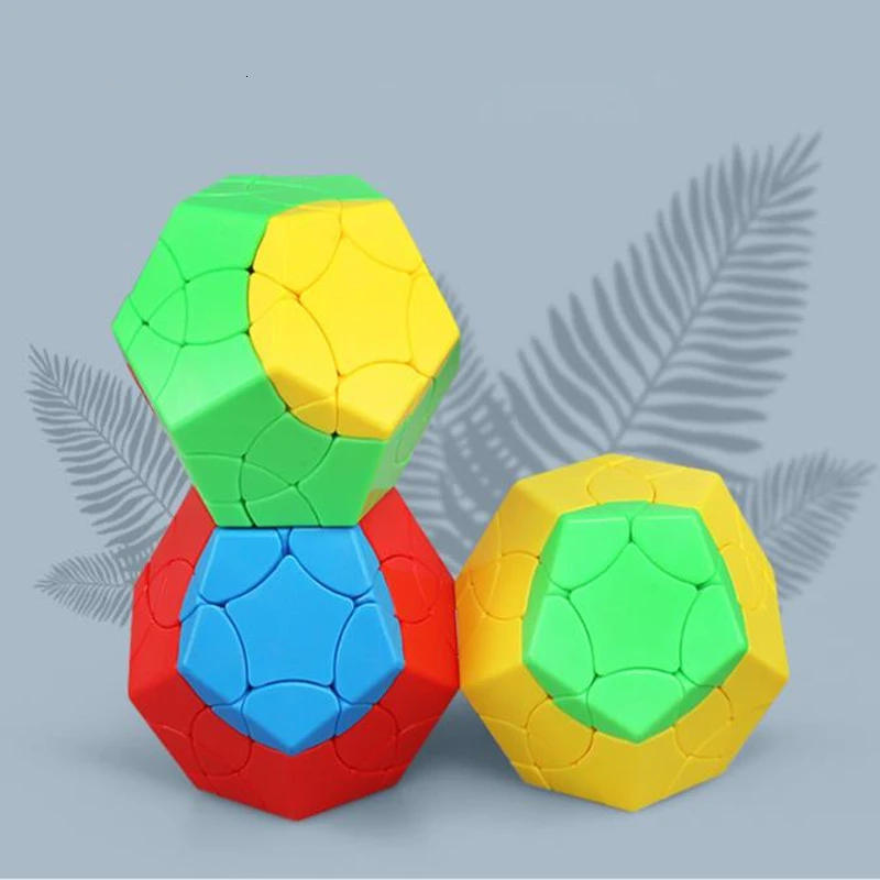 ShengShou 3 цвета скоростной кубик Megaminx без наклеек Магический оригинальный