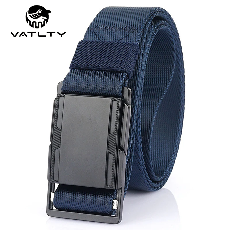 

Official Authentic Magnetic Tactical Belt Strong And Soft Real Nylon Men's Outdoor Work Belt Rust-Proof Metal Buckle Jeans Belt