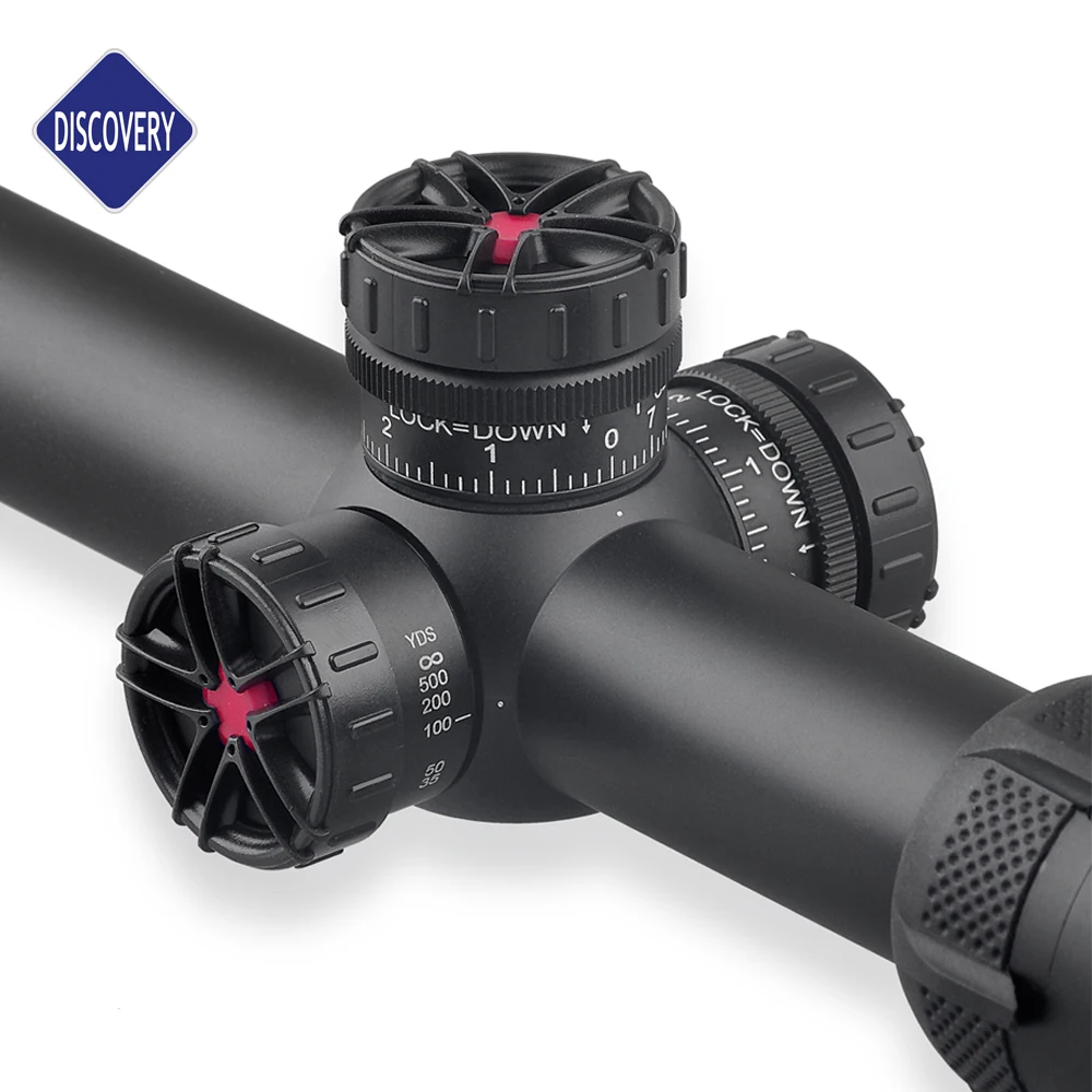 Discovery scope HI 8-32X50SF Optical Sight Tactical Rifle Scope Telescopic for Hunting Shooting target Airsoft Accessories | Спорт и