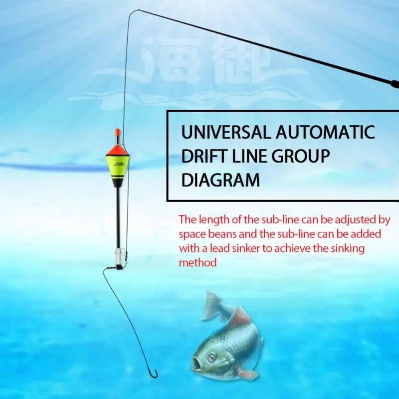 

Автоматический рыболовный крючок, автоматическое устройство для рыбалки, поплавок, артефакт, крючок, Универсальный автоматический поплаво...