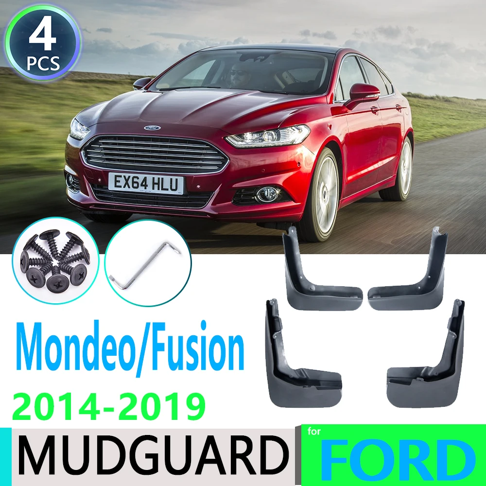 

for Ford Mondeo Fusion MK5 2014~2019 CD391 2015 2016 2017 2018 Fender Mudguard Mud Flaps Guard Splash Flap Car Accessories