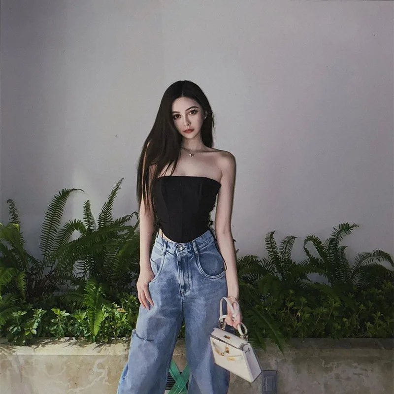 

Crop Tops Women 2020 Corset Top Exotic Tanks & Camis Tees Women's Clothing