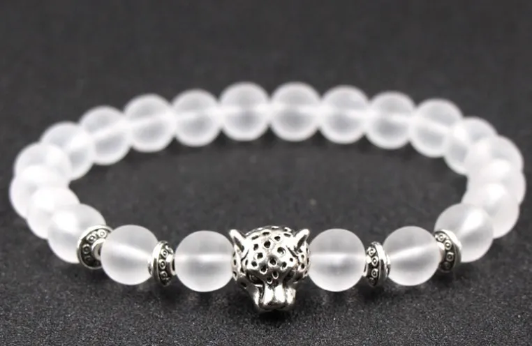 Регулируемая очаровательная головка 8 мм бусина из натурального камня медный