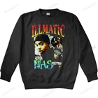 Редкий! Мужская толстовка унисекс NAS ILLMATIC в стиле хип-хоп