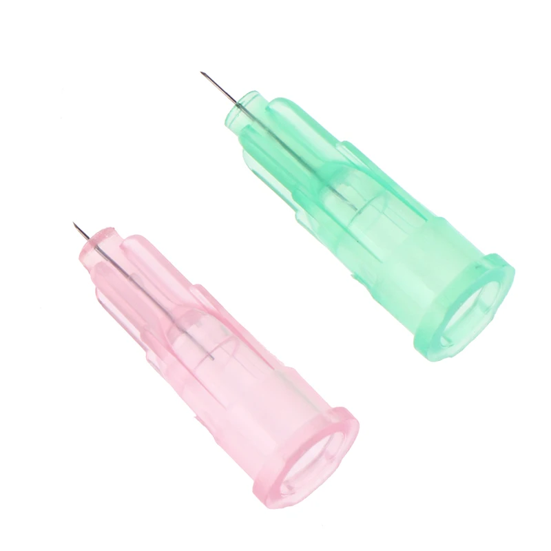 34 г 1 5/2 5 мм Стерильная игла мезо для губ головка гиалуроновой кислоты Ручка Шприц