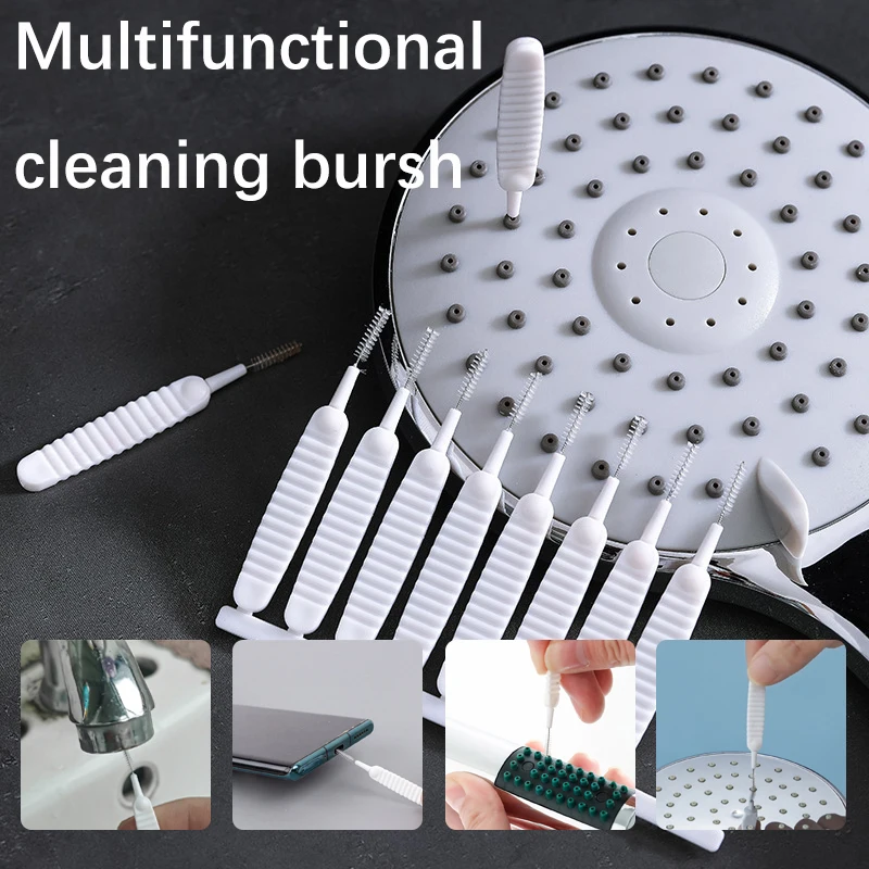 

Bathroom Shower Head Cleaning Brush Washing Anti-Clogging Small Brush Pore Gap Cleaning Brush For Kitchen Toilet Phone Hole