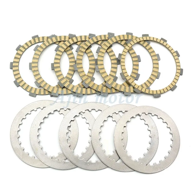 

For Honda SW-T VT400 VT500 TRX350 NV400 Steed400 Shadow 400 Paper-based Clutch Plate Steel Plate Clutch Plate
