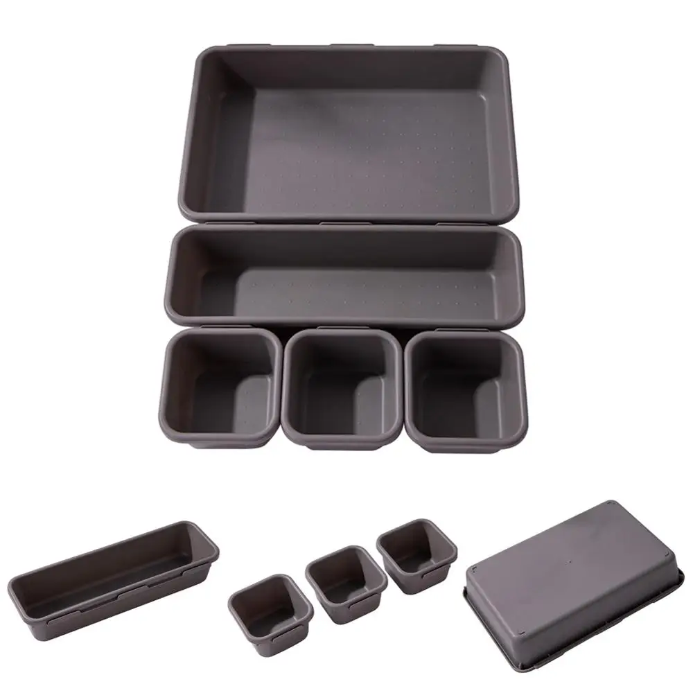 5 шт./компл. разделитель для ящика коробка лоток макияж кисточки ящик органайзеры