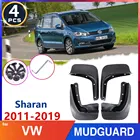 Автомобильное крыло брызговик для VW Sharan, Seat Alhambra 7N MK2 2011  2019 2012 2013 2014 2015 Брызговик Брызговики автомобильные аксессуары наклейки