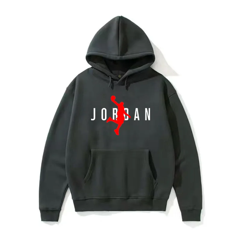 

Sudadera con capucha de Hip-Hop para hombre, jersey con capucha, ropa deportiva con estampado de JORDAN 23, novedad de Otoo de