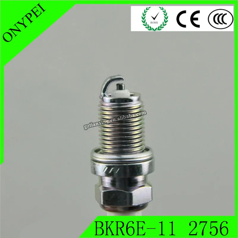 Высокое качество 4 шт. BKR6E-11 2756 Свеча зажигания для Huyndai BKR6E 11 BKR6E11 | Автомобили и