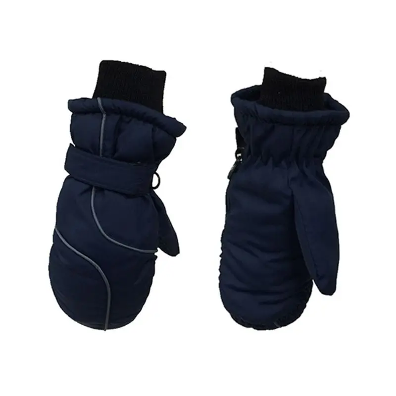 

Children Thick Warm Stitching Ski Gloves Fashion Waterproof Windproof Outdoor Kids Girls Boys Mittens N0HD
