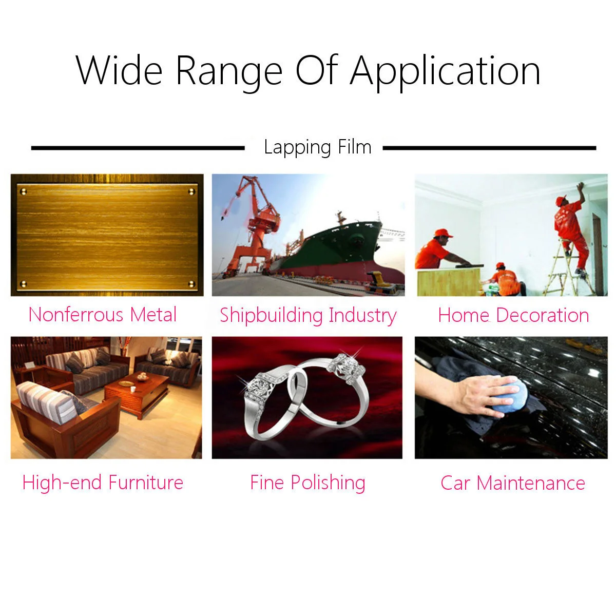 7 шт. наждачная бумага 280x220 мм|Абразивы| |