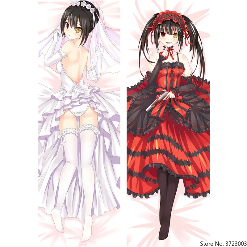 

Сексуальный женский чехол-наволочка с аниме свиданием, токисаки Куруми, дакимакура, постельное белье для девушек на свадьбу, обнимающая под...