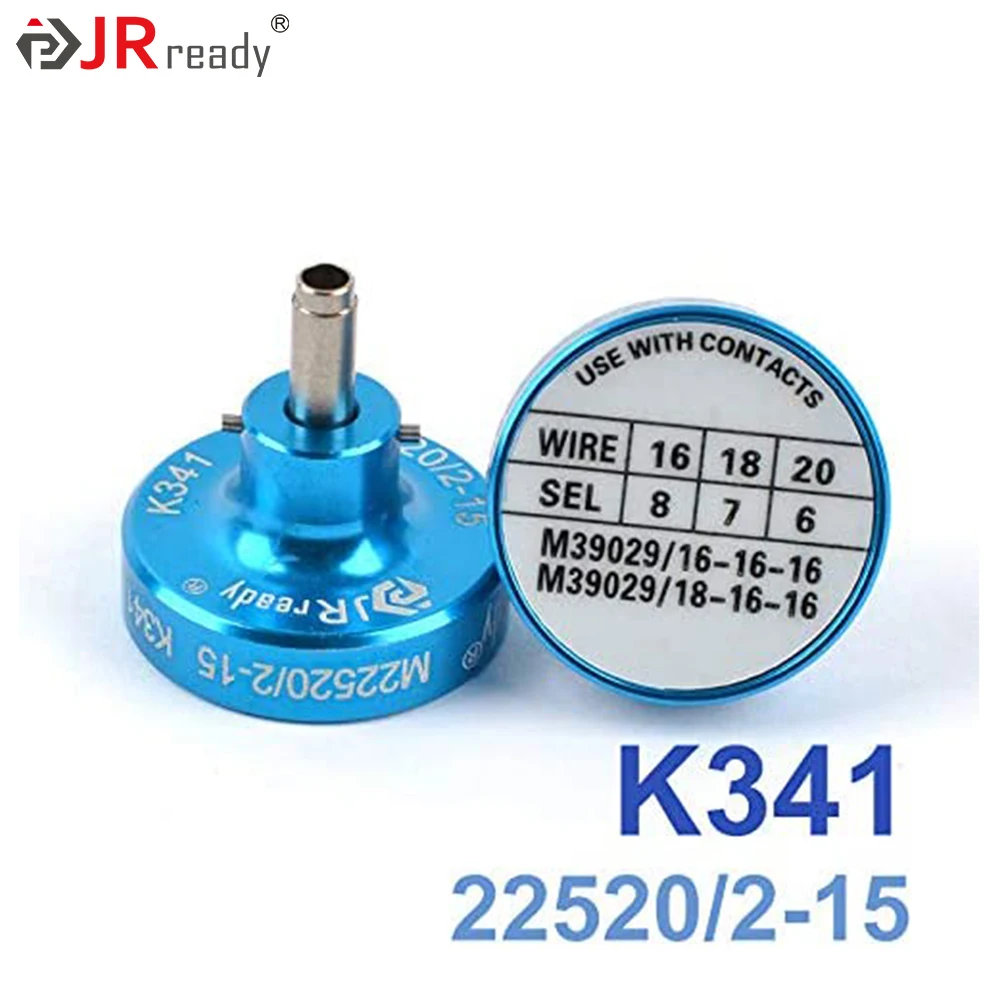 JRready K341(M22520/2-15) Positioner,Suitable for terminal M39029/18-179 and Crimp Tools YJQ-W1A