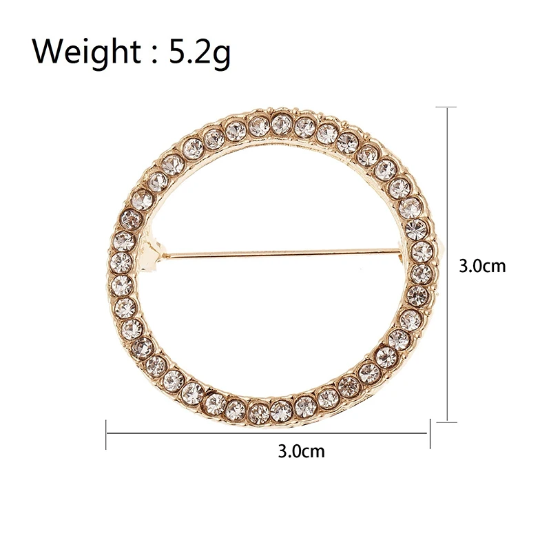 Женская модная брошь в Корейском стиле форме сердца со стразами|Броши| |