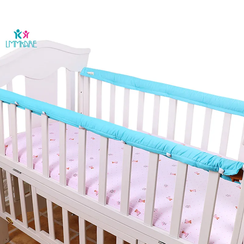 Хлопковый бампер для детской кроватки 2 шт./компл. защитный утолщенный барьер