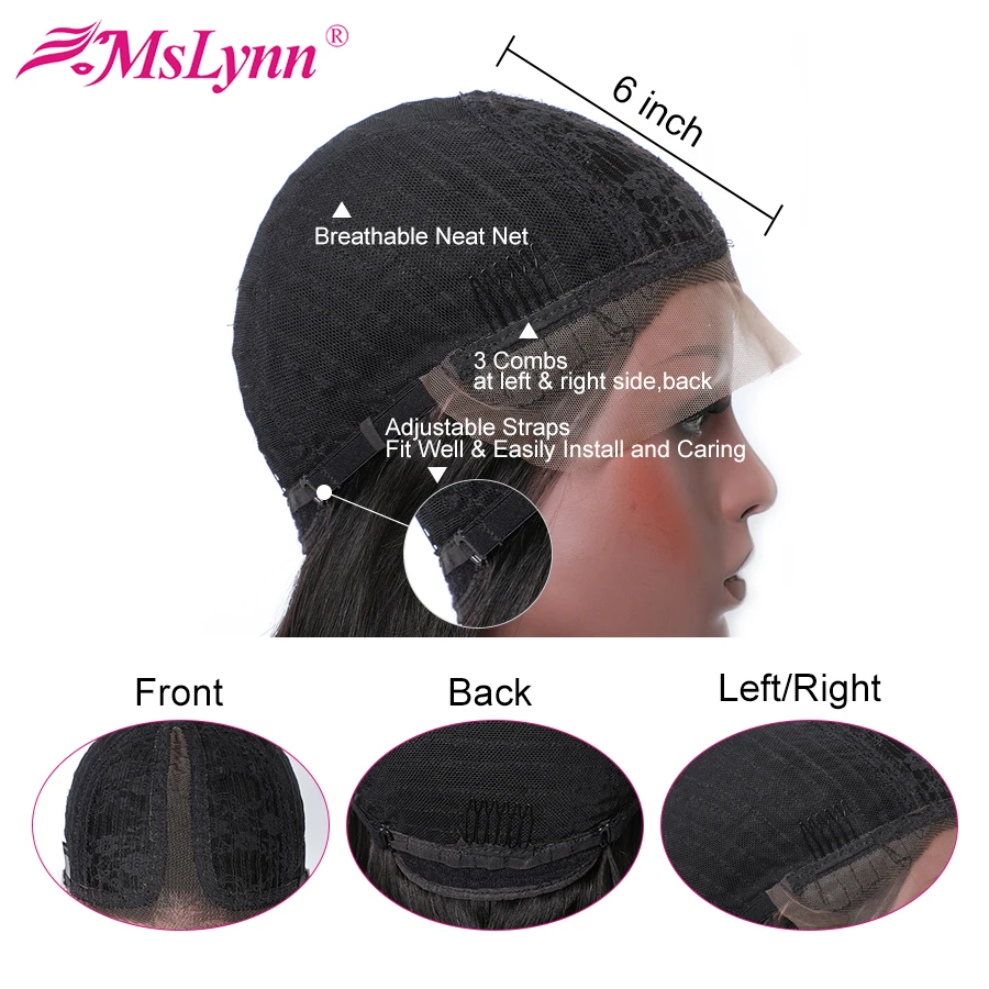 Парики из натуральных волос на кружевной основе 2x6 волнистые парики для тела