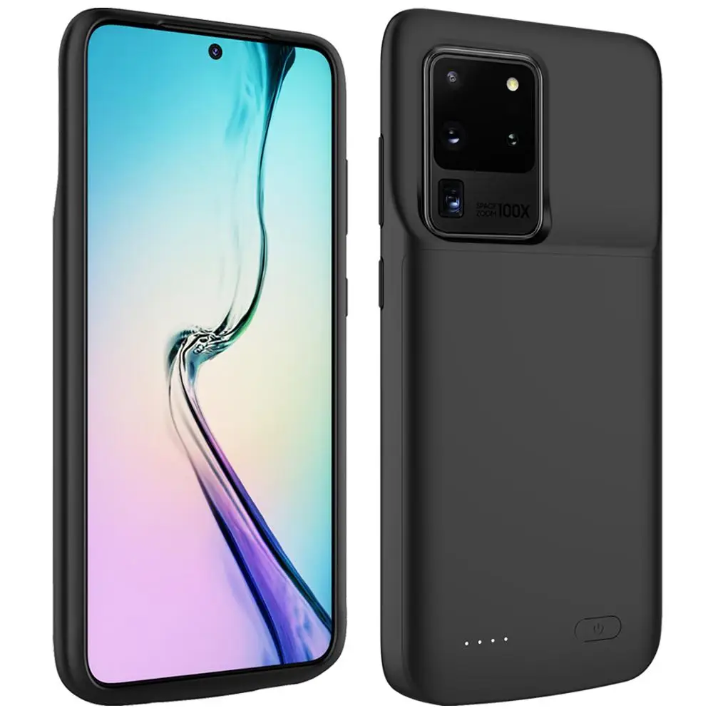 6000 мАч Зарядное устройство для Samsung Galaxy S20 ультра 5G чехол зарядки Power Bank крышка Plus