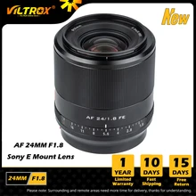 VILTROX 24mm F1.8 EF Sony Lens Full Frame Auto Focus Wide Angle Lens For Sony E Mount a6500 A6300 A7RIV A7RIII A7RII Camera Lens