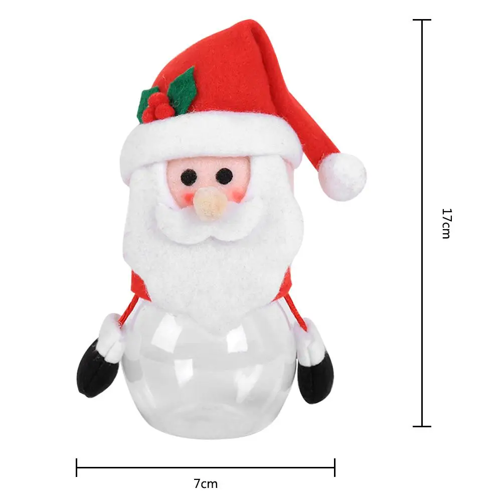 Рождественская жестяная коробка для конфет вечеринка банки с Санта Клаусом