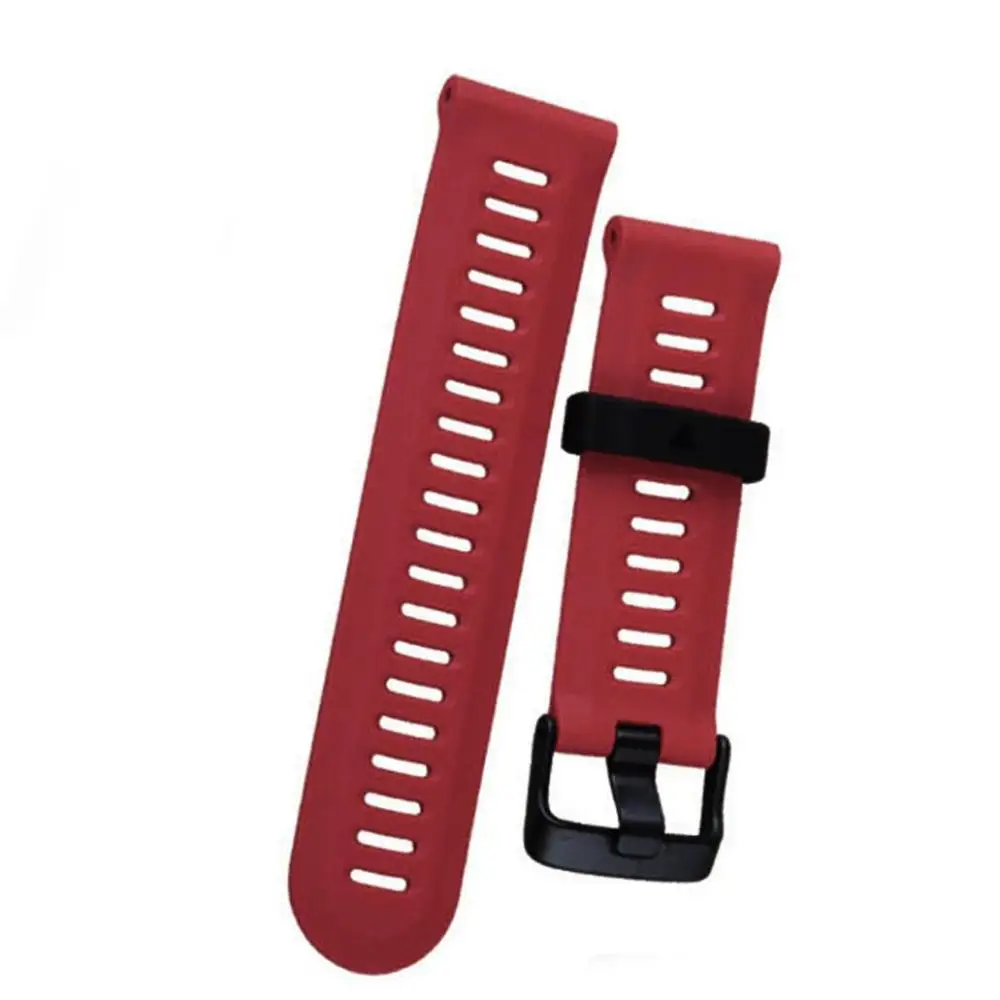 Красочные 26 мм ширина Открытый Спорт силиконовый ремешок для часов Замена