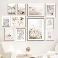 flower scenery picture home wall art canvas painting modern nordic landscape figure posters and prints for living room decor