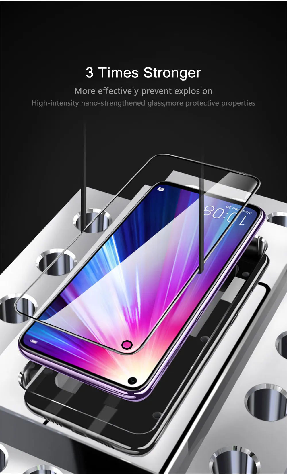Стекло для huawei Honor V20 V30 Pro, закаленное стекло, полное покрытие, защита экрана, стекло для huawei Honor View 20 30, закаленное стекло