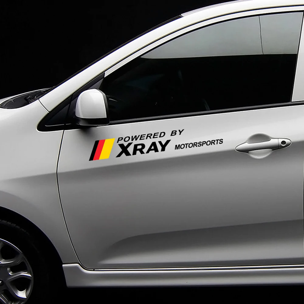 2 шт./компл. автомобильные двери спортивные наклейки боковые графические