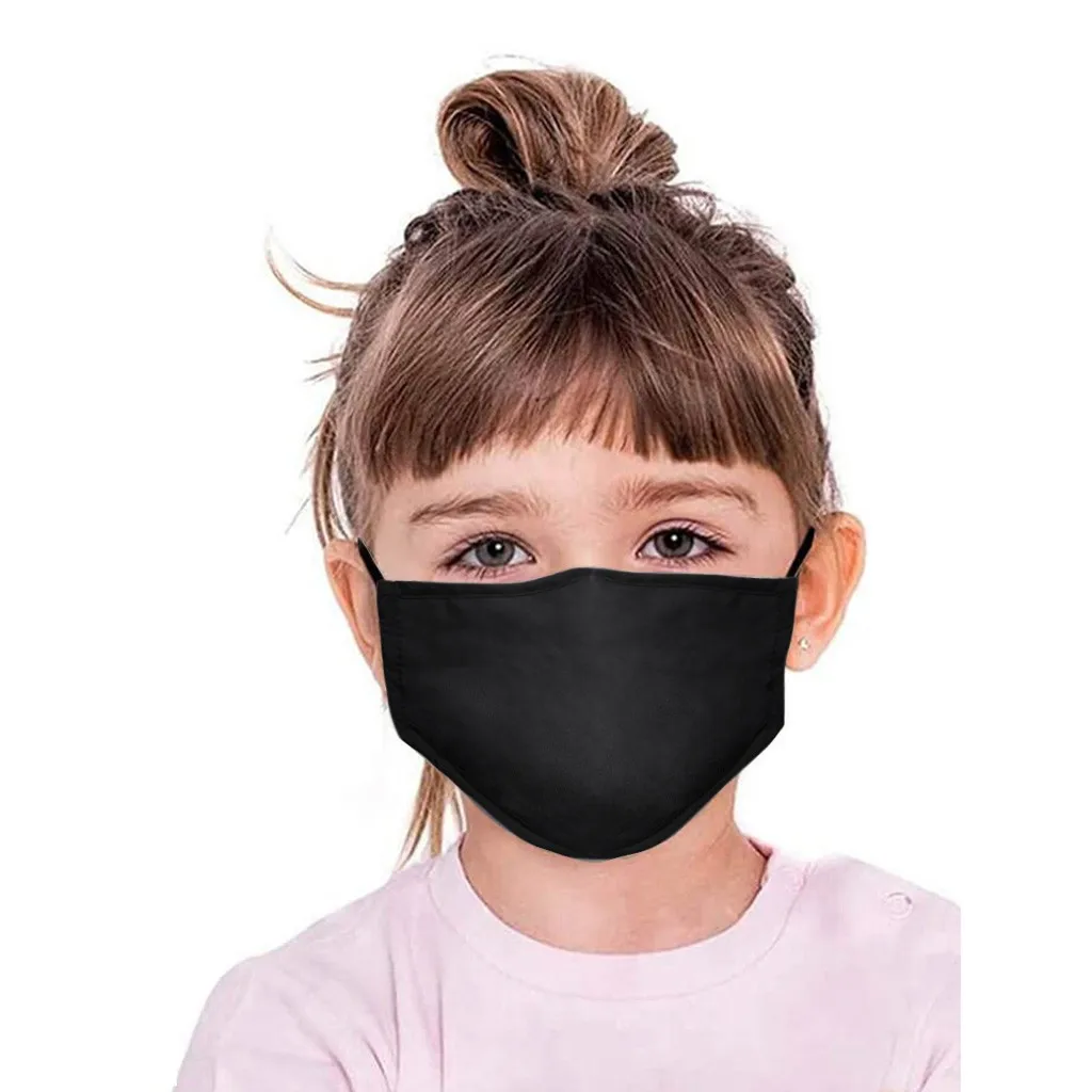 

face mask for kids Cotton Mouth Mask Cartoon Adjustable Washable Safety Protect Dustproof Haze Face Mask cubrebocas mascarilla