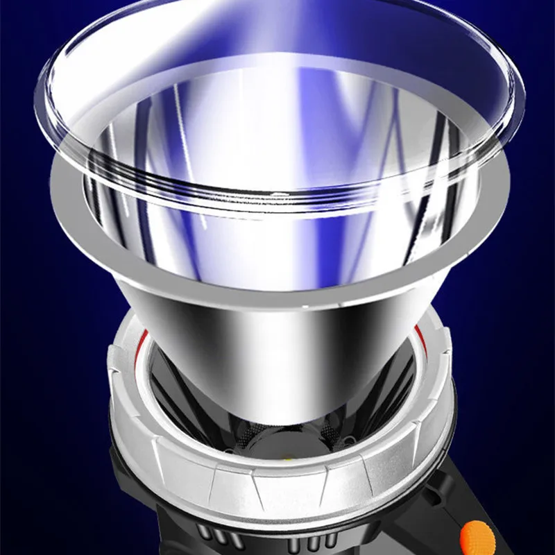 Портативный мощный светодиодный фонарик мини-прожектор 18650 с зарядкой от USB