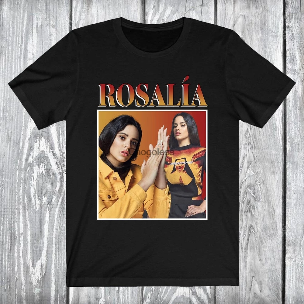 

Rosalia Shirt Pop Culture Vintage Black T Shirt Unisex Jersey Short Sleeve Tee