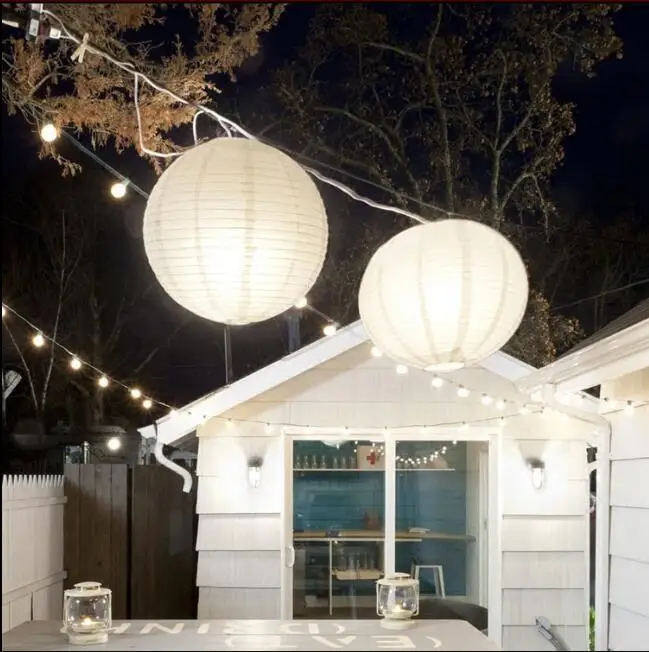 30 шт 6 &quot15 см Горячие китайские круглые фестивальные фонарики лампа для