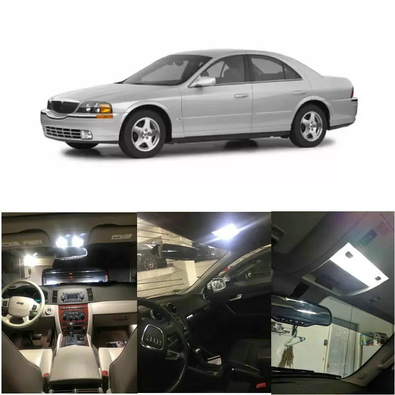 

Подсветка номерного знака Внутренние светодиодные лампы для Lincoln Blackwood Continental LS Navigator Town Car 2002