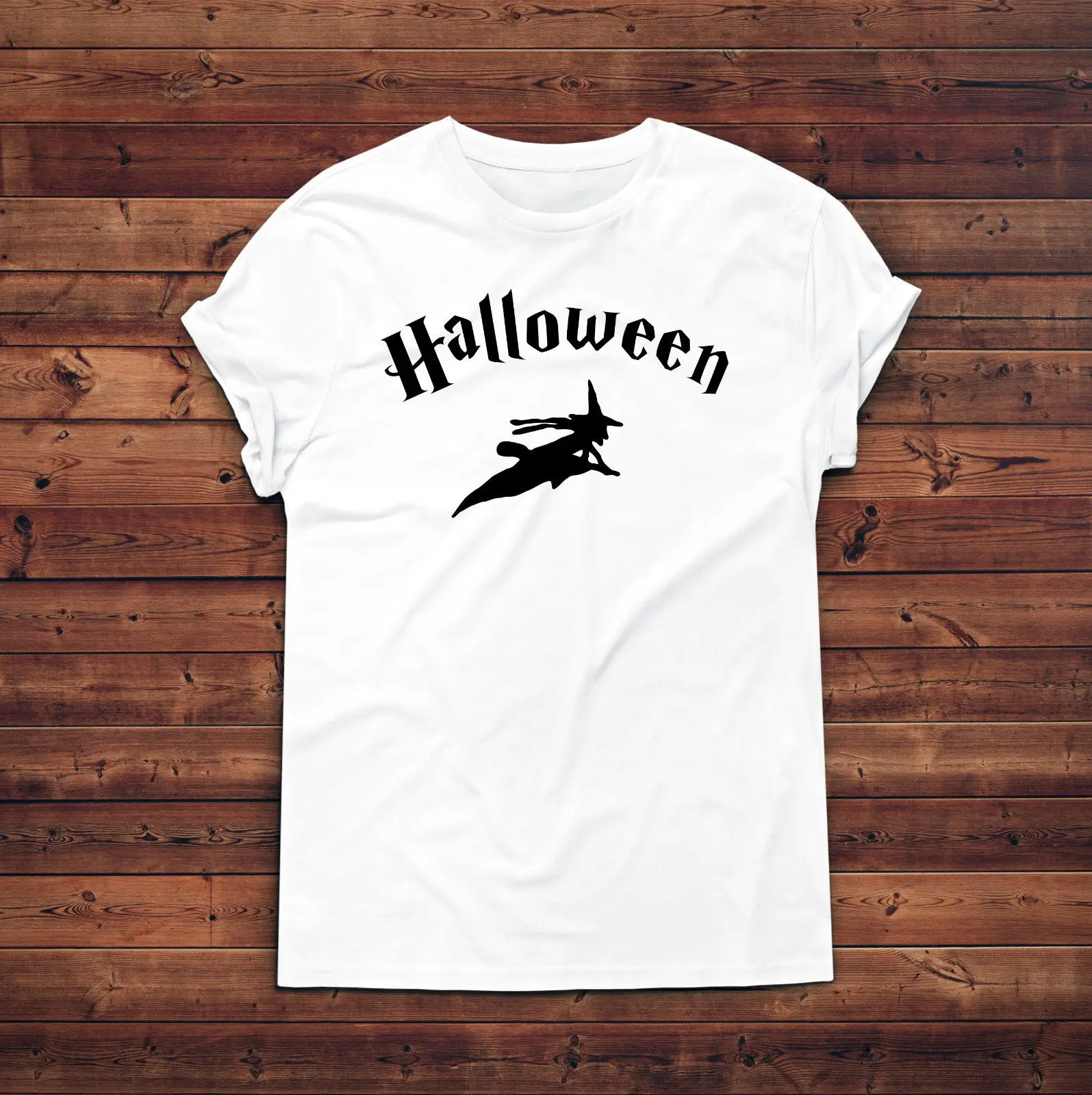 Костюм на Хэллоуин футболка ведьмы подарок для Него новые футболки Забавные топы