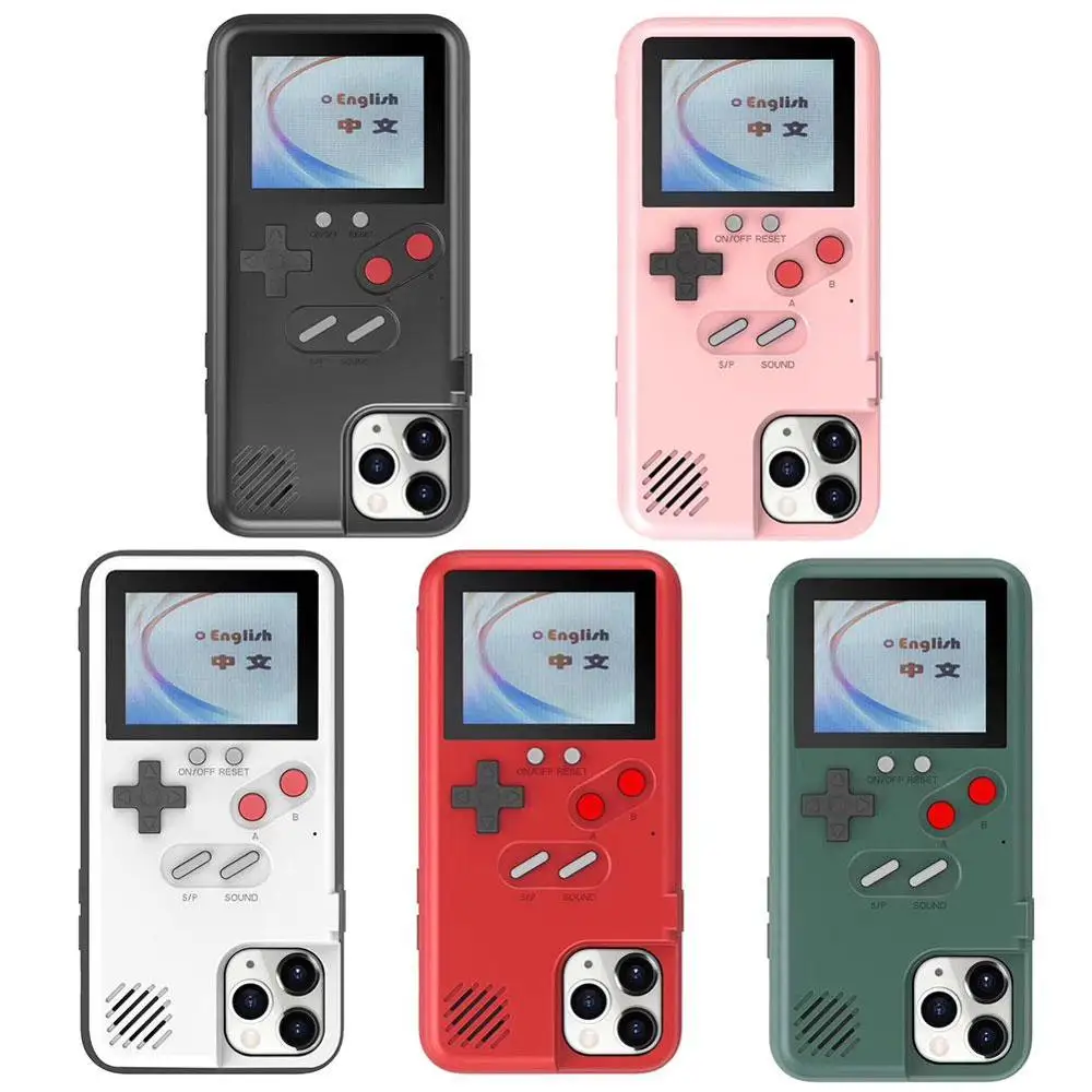 Чехол для телефона Caseboy 3D Gameboy Samsung S10 полноцветный дисплей с 36 видеоиграми чехол