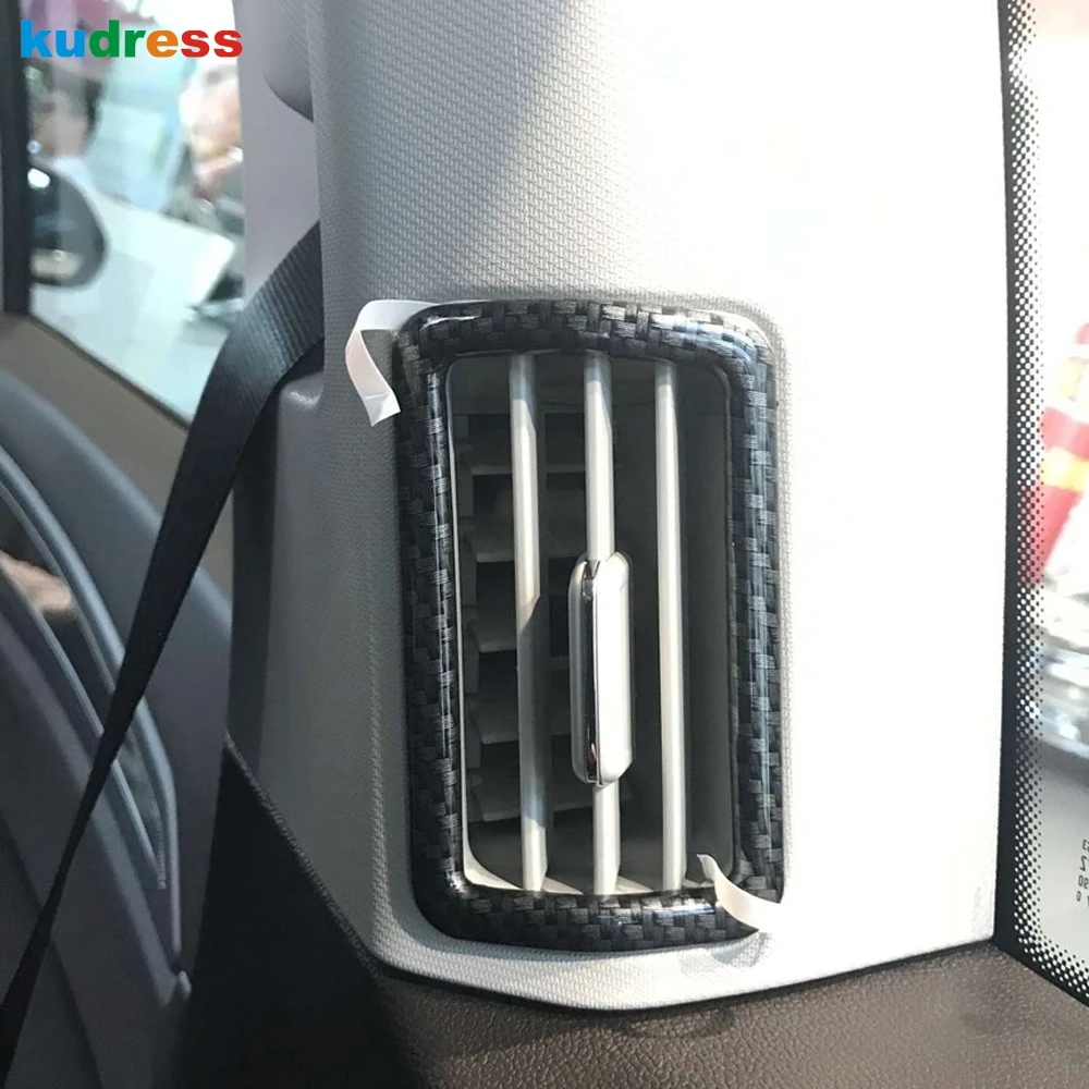 Для Volkswagen для VW Teramont Atlas 2017 2018 2019 2020 Автомобильный интерьер из углеродного волокна