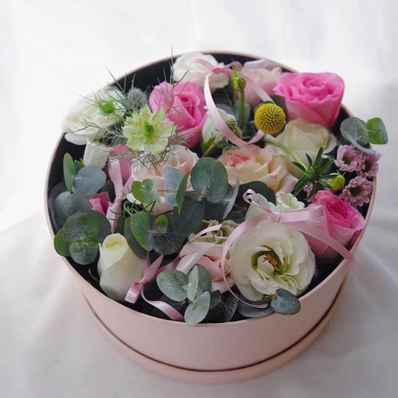 Новое мыло в подарочной коробке Круглый с ручной коробкой объятие сумка круглый