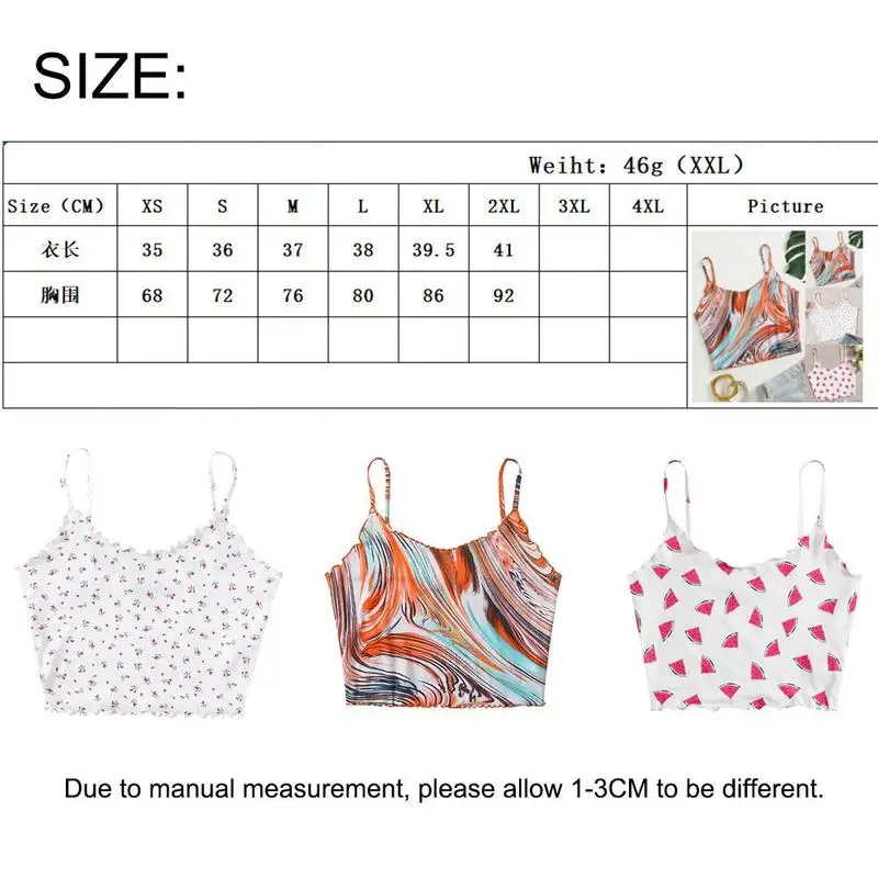 

2021 Fashion Camis Color Sleeveless Women Short Casual Top Crop Camisole femme Spaghetti Slim Cool Tops Streetwear Fe T1B1