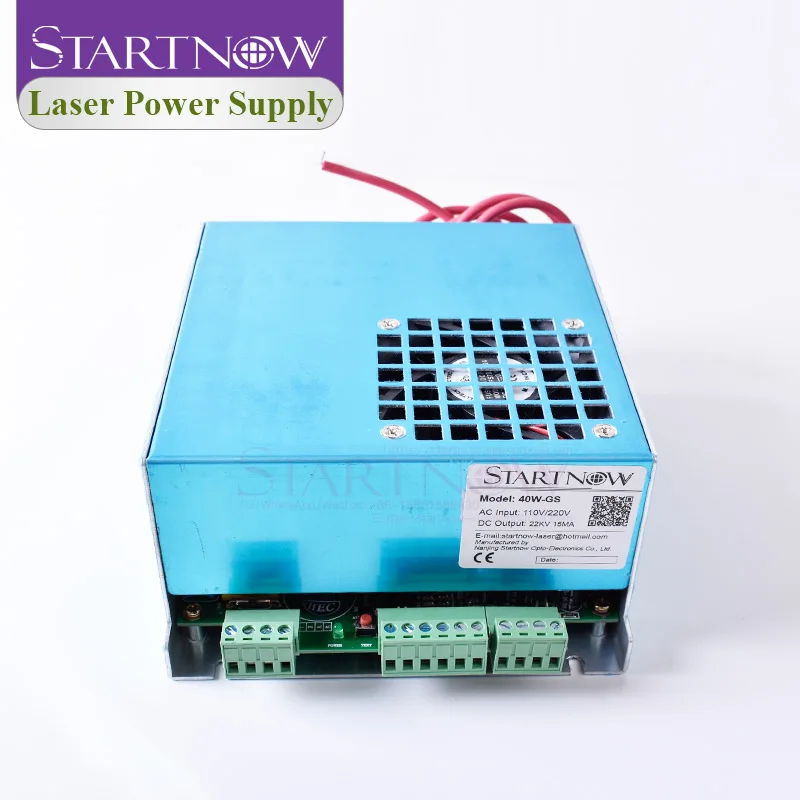 40W-GS MYJG-40 PSU Co2 лазерный источник 110 В 220 В Универсальный 25 Вт 30 Вт Co2 лазерный источник питания 40 Вт для лазерной резки маркировочная машина