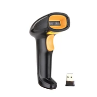 2d qr wireless barcode scanner compatible with bluetooth function 2 4ghz wireless connection portable barcode reader