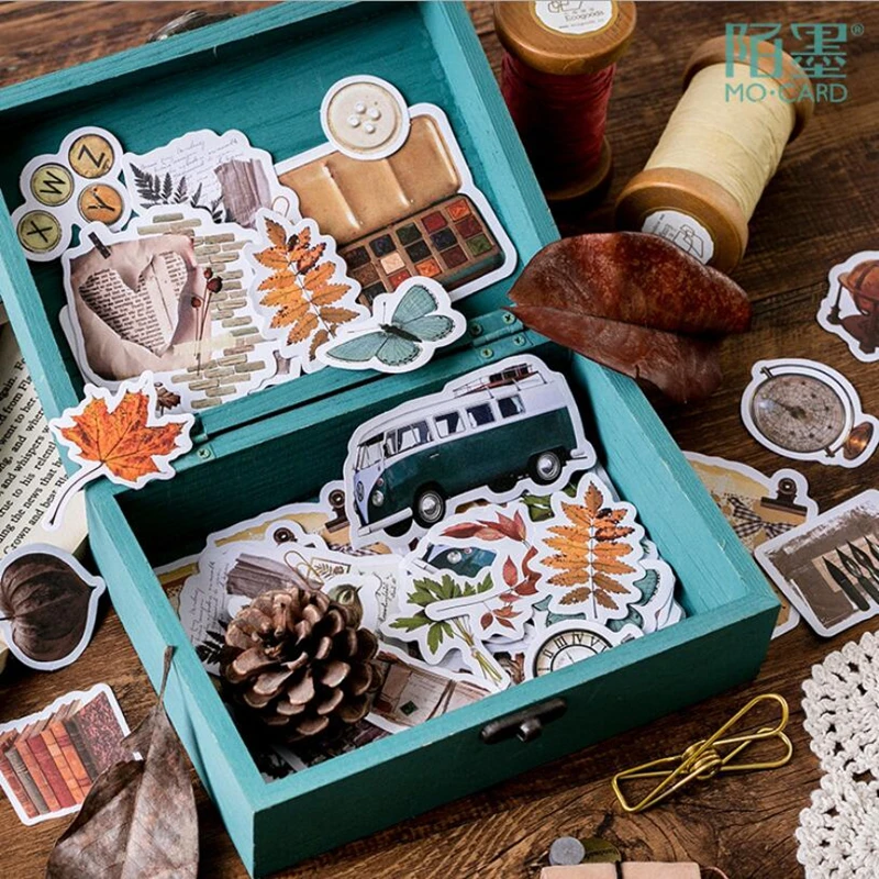 Декоративные винтажные канцелярские наклейки дневник для скрапбукинга альбом