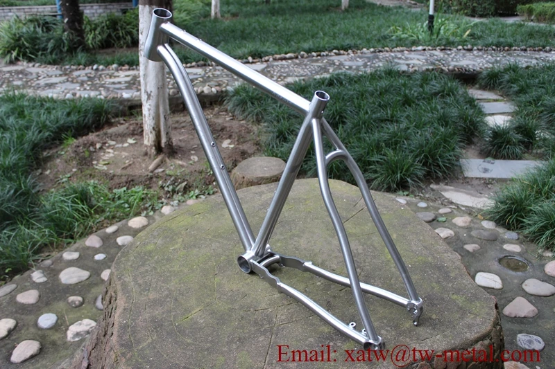 titanium mountain bike frame with thru axle dropout | Спорт и развлечения
