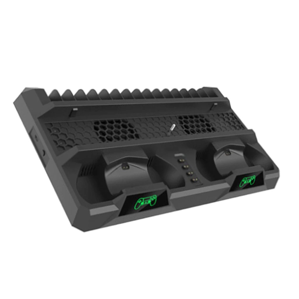 Вертикальная подставка для Sony PS4 Slim Pro Dual Charge Station Cooler PS4|Вентиляторы| |