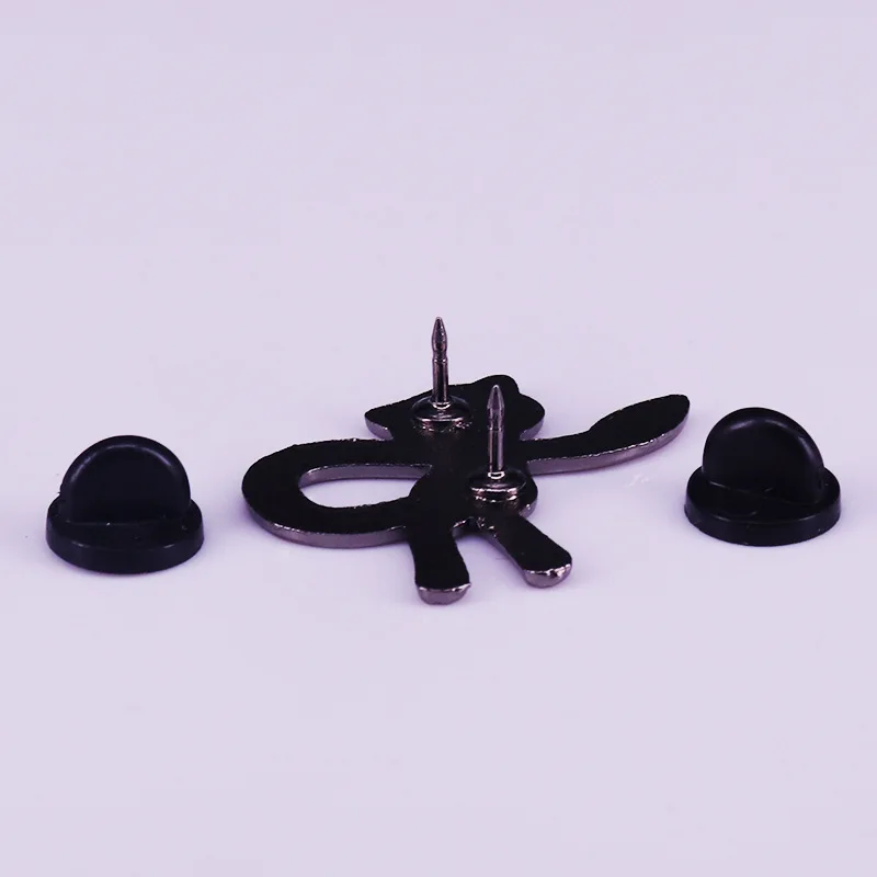 Милые эмалированные заколки для комиксов животных эльфов искусственные