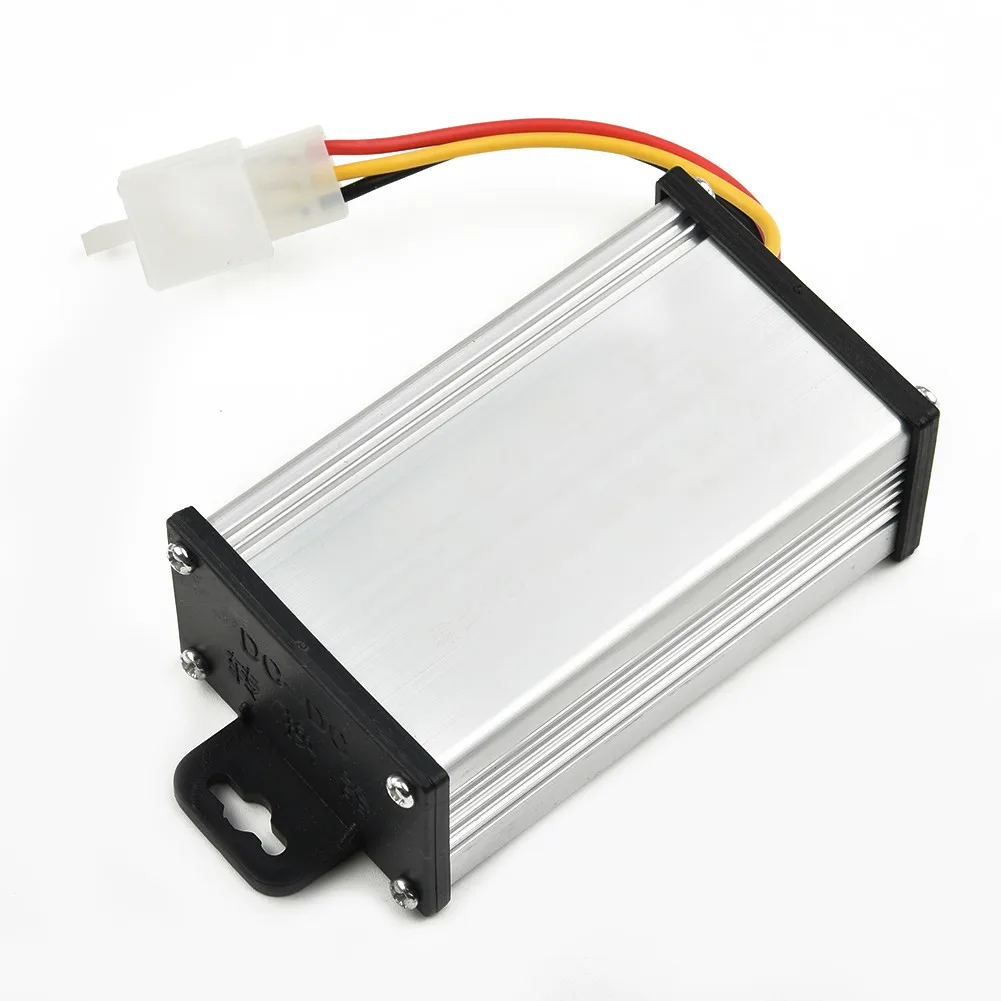 

DC Transformer Adapter Converts DC 36V-72V Input To DC 12V/10A Output For Electric Bicycle Vacuum Lamp 9*5.1*3.3cm